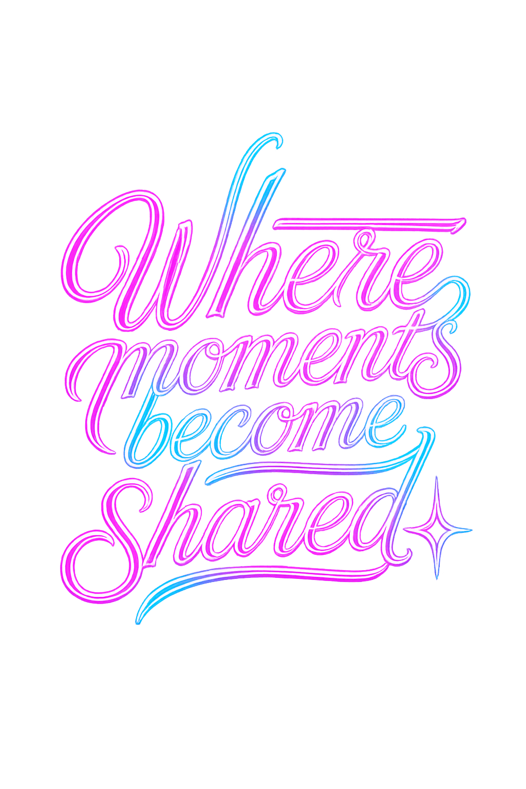 Where moments become shared